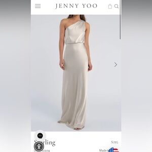Jenny Yoo Sterling Dress (Platinum)